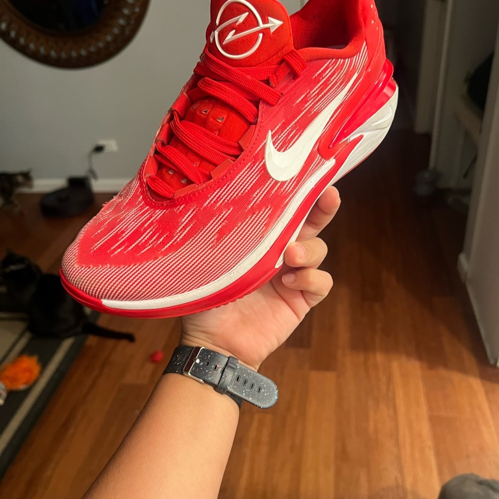 Nike Dynamic Red and White Athletic Shoes